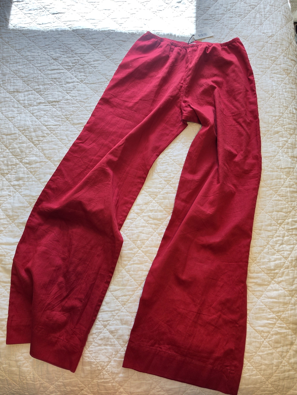 LESET Crimson Wide-Leg Women's Pants